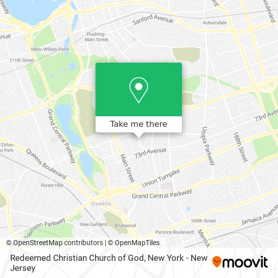 Mapa de Redeemed Christian Church of God