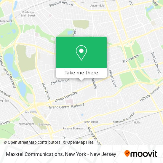 Maxxtel Communications map