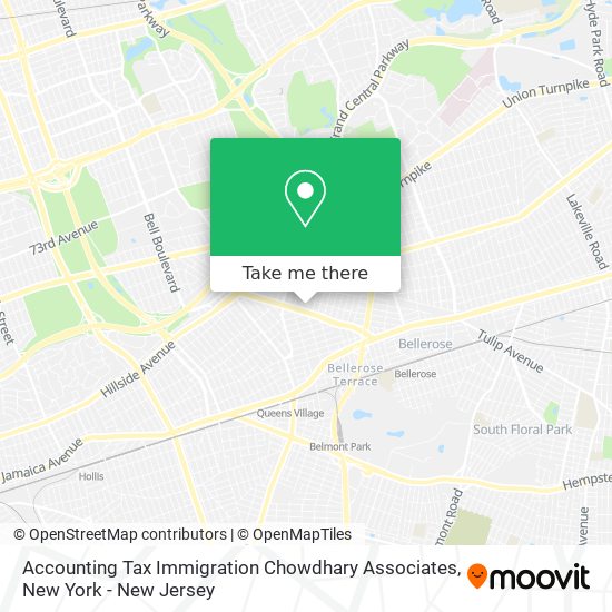 Mapa de Accounting Tax Immigration Chowdhary Associates
