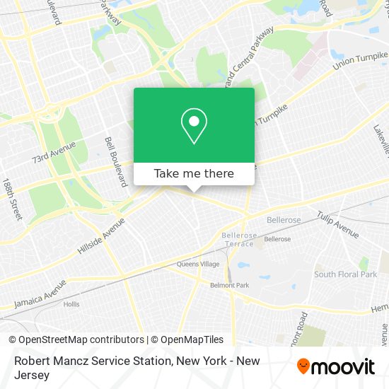 Mapa de Robert Mancz Service Station