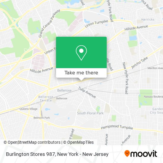 Mapa de Burlington Stores 987