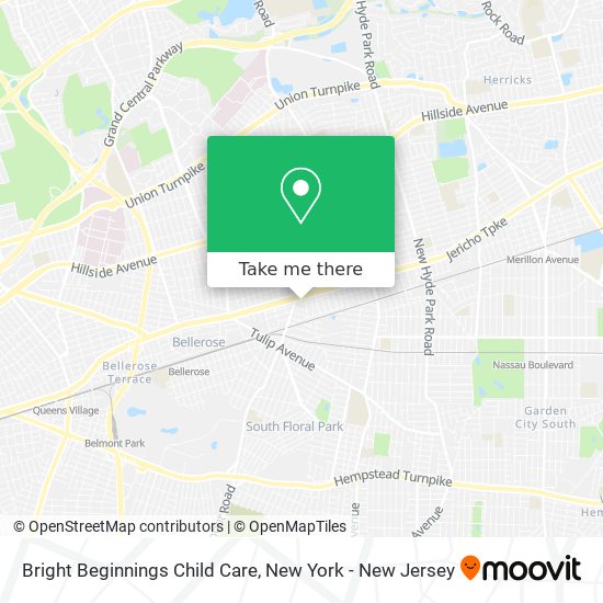 Mapa de Bright Beginnings Child Care