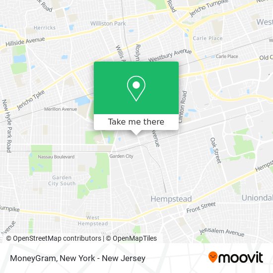 MoneyGram map