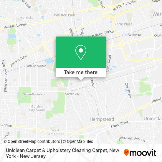 Mapa de Uniclean Carpet & Upholstery Cleaning Carpet