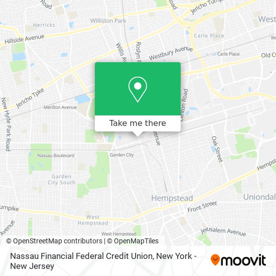 Mapa de Nassau Financial Federal Credit Union