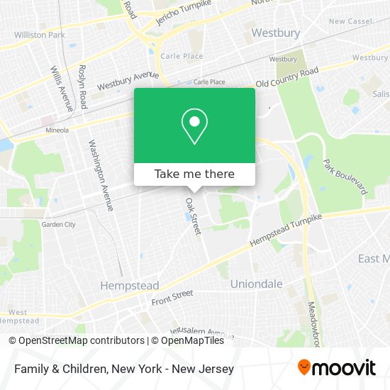 Family & Children map