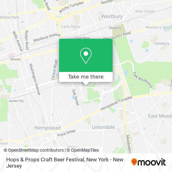 Mapa de Hops & Props Craft Beer Festival