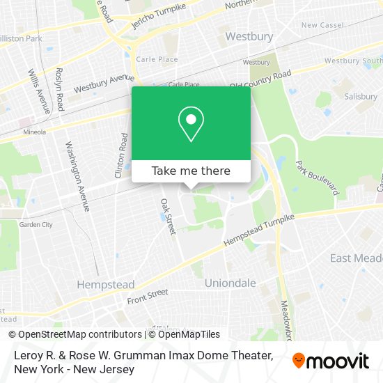 Mapa de Leroy R. & Rose W. Grumman Imax Dome Theater