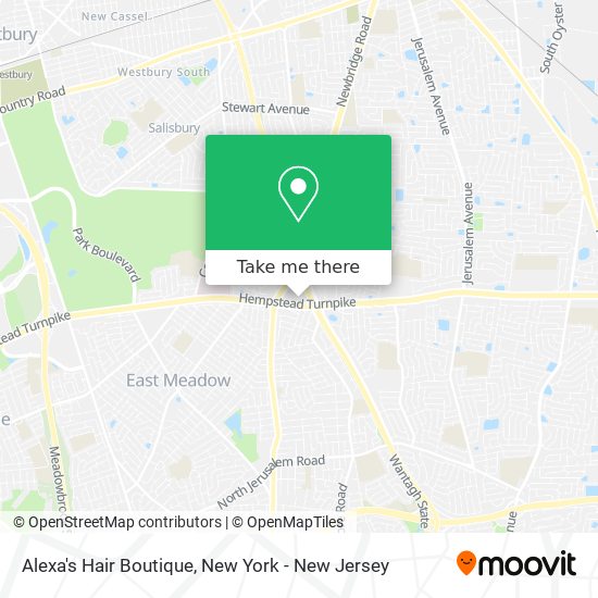 Alexa's Hair Boutique map