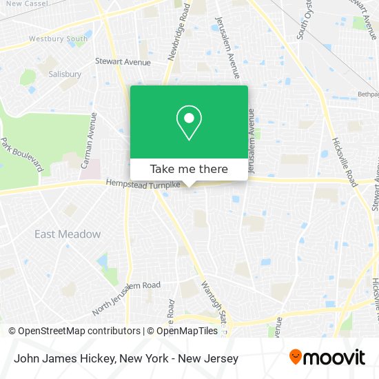 John James Hickey map