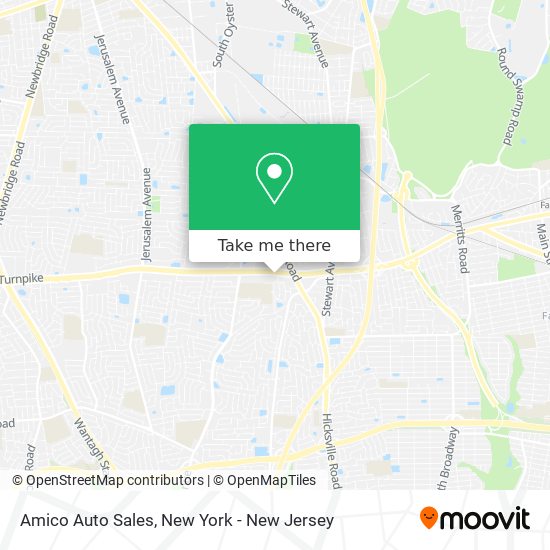 Amico Auto Sales map