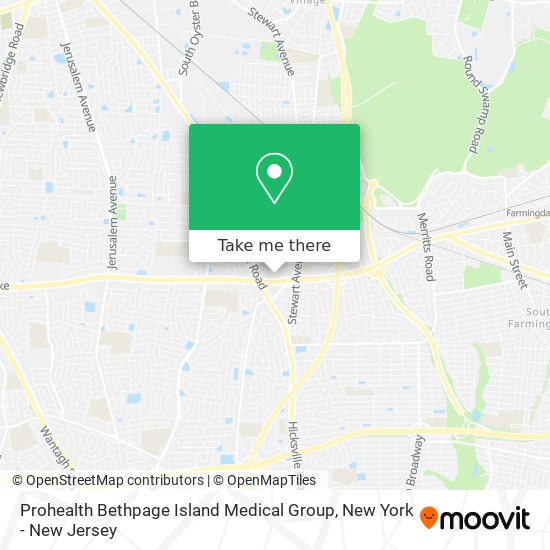 Prohealth Bethpage Island Medical Group map