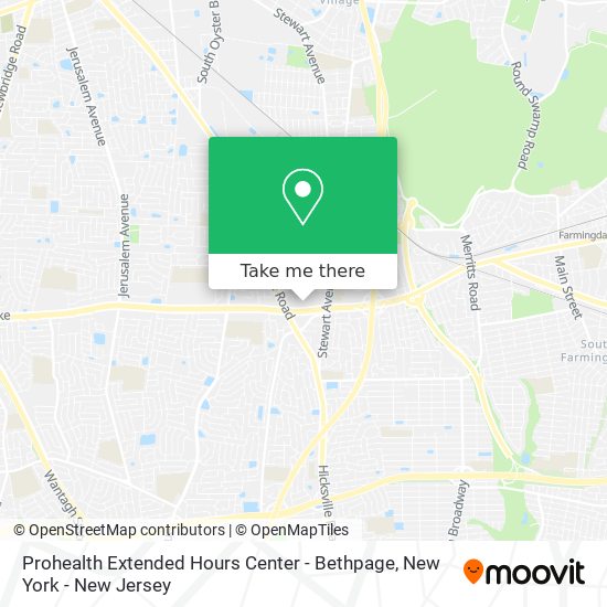 Mapa de Prohealth Extended Hours Center - Bethpage