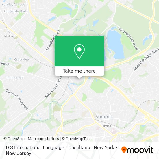 D S International Language Consultants map