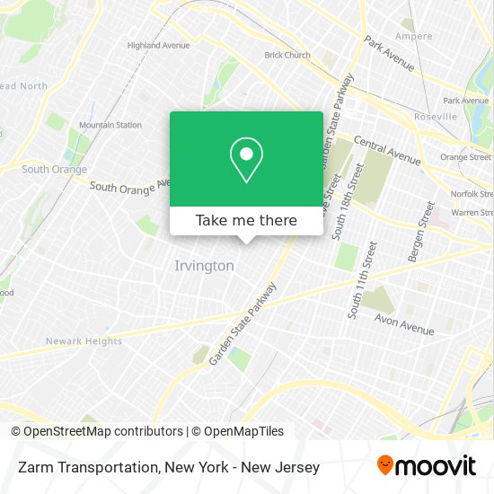 Zarm Transportation map