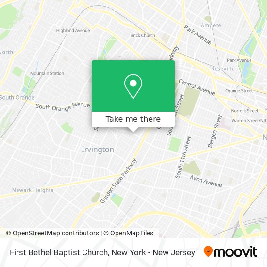 Mapa de First Bethel Baptist Church