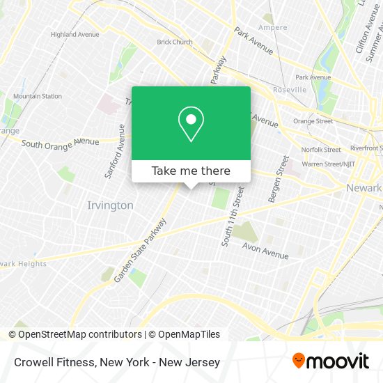 Crowell Fitness map