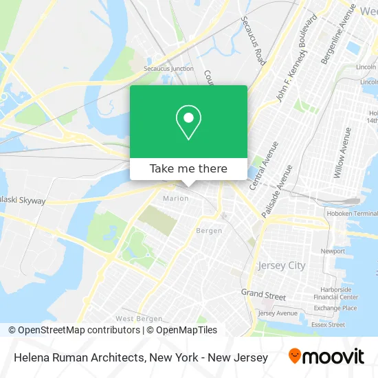 Helena Ruman Architects map