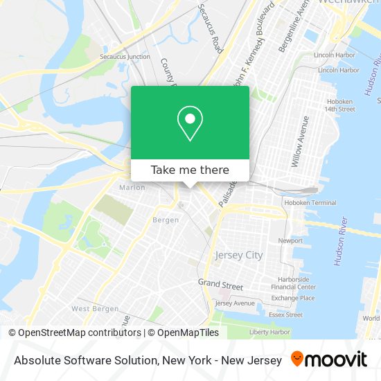 Mapa de Absolute Software Solution