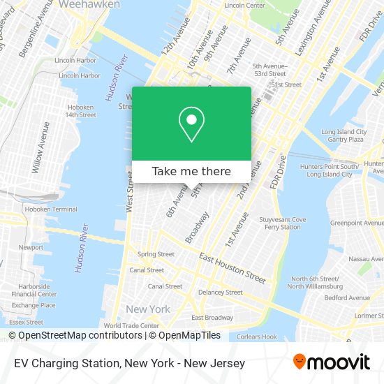 EV Charging Station map