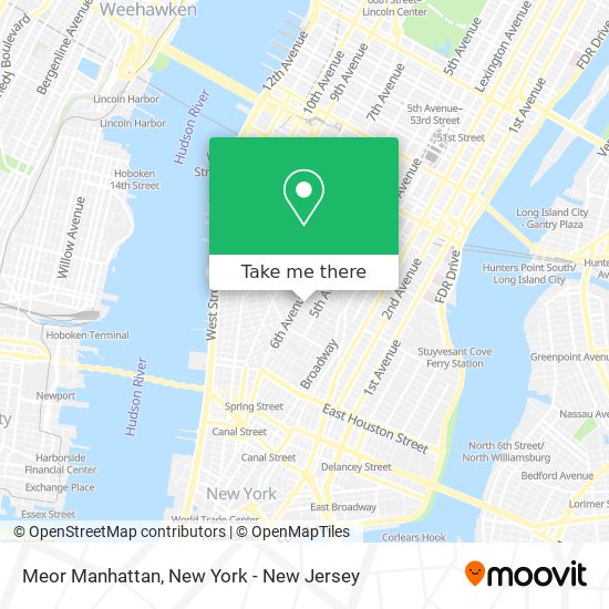 Mapa de Meor Manhattan