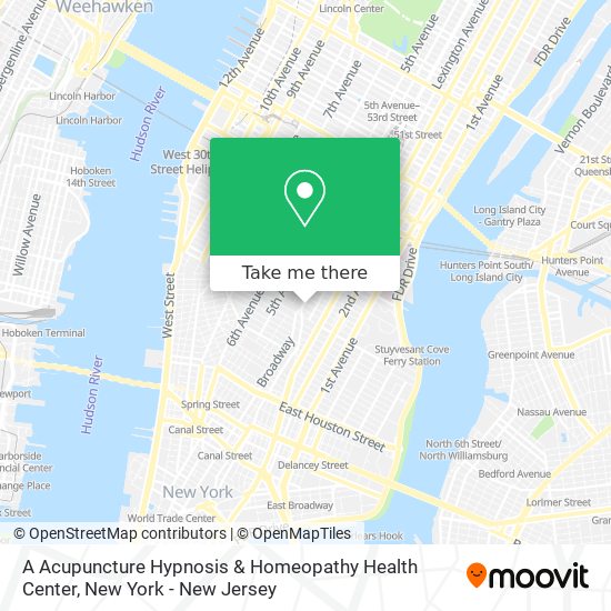 A Acupuncture Hypnosis & Homeopathy Health Center map