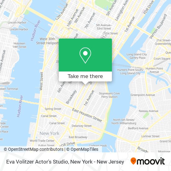 Mapa de Eva Volitzer Actor's Studio