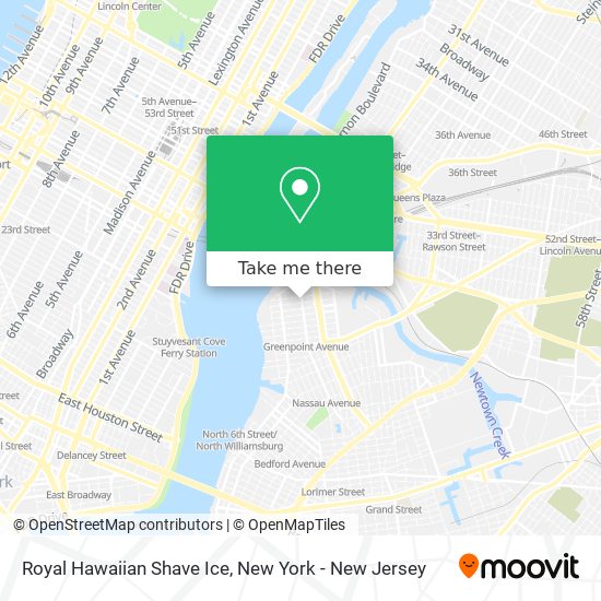 Mapa de Royal Hawaiian Shave Ice