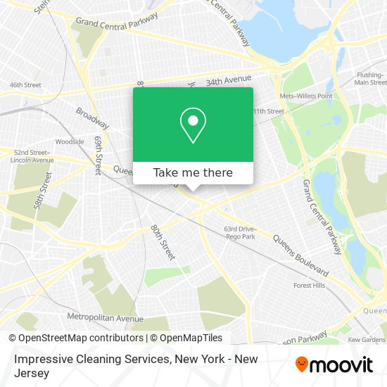 Mapa de Impressive Cleaning Services