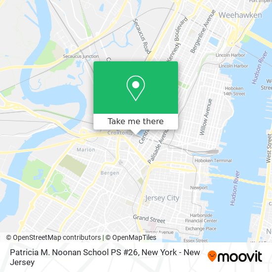 Patricia M. Noonan School PS #26 map