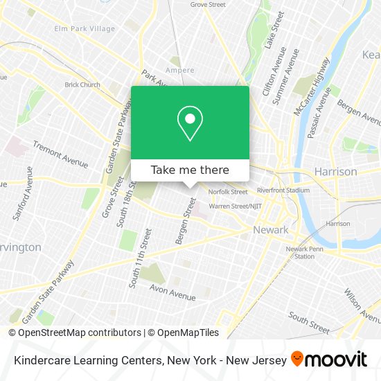 Mapa de Kindercare Learning Centers