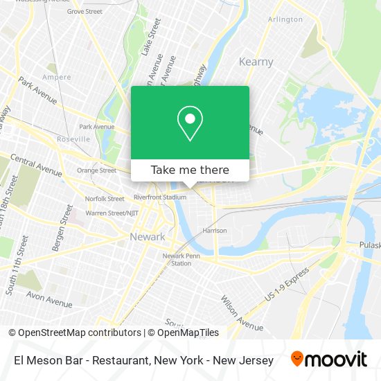 El Meson Bar - Restaurant map