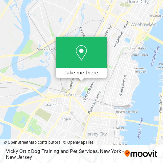 Vicky Ortiz Dog Training and Pet Services map