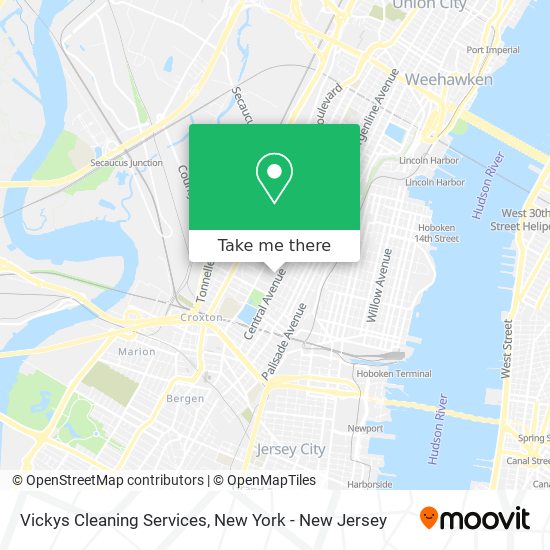 Mapa de Vickys Cleaning Services