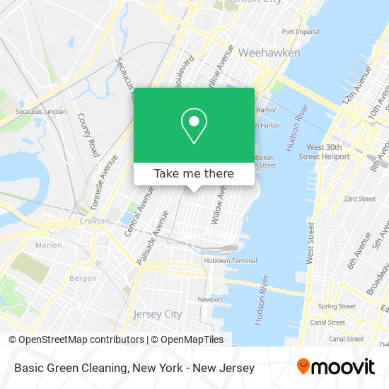 Basic Green Cleaning map