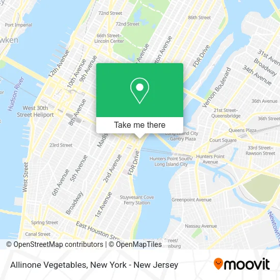 Allinone Vegetables map