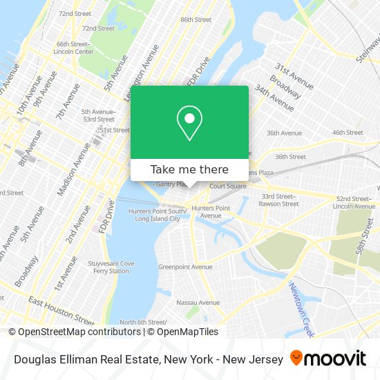 Douglas Elliman Real Estate map