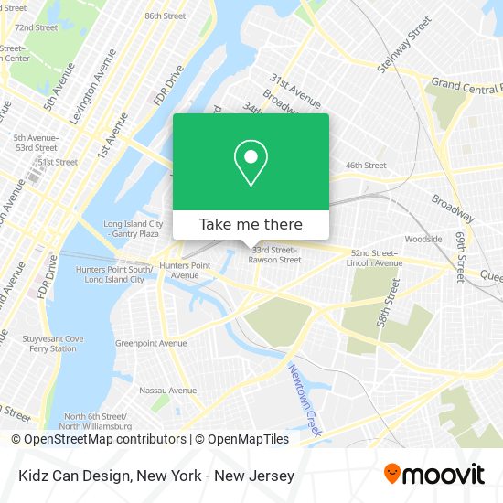 Kidz Can Design map