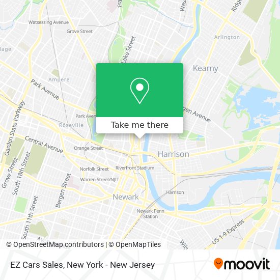Mapa de EZ Cars Sales