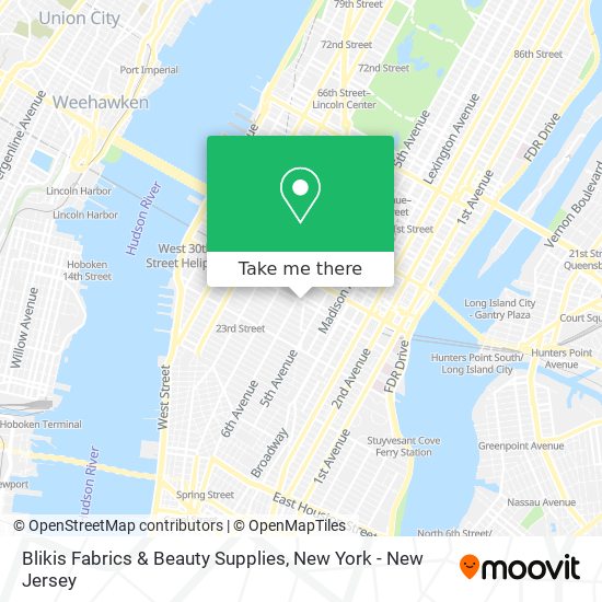 Blikis Fabrics & Beauty Supplies map