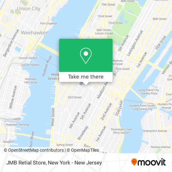 JMB Retial Store map