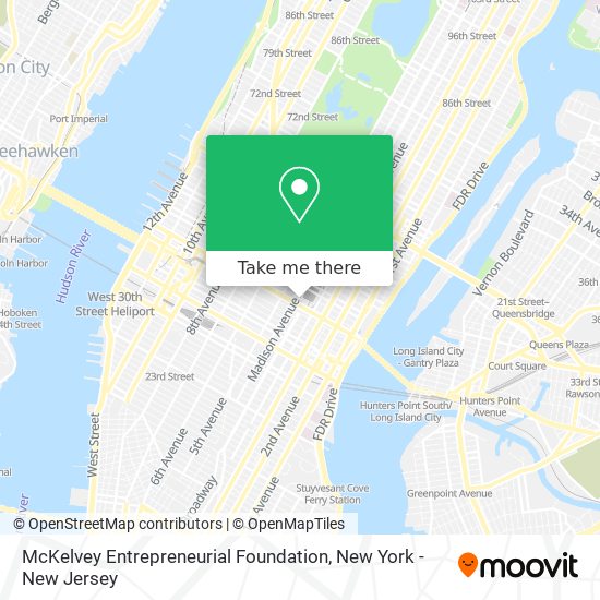 McKelvey Entrepreneurial Foundation map
