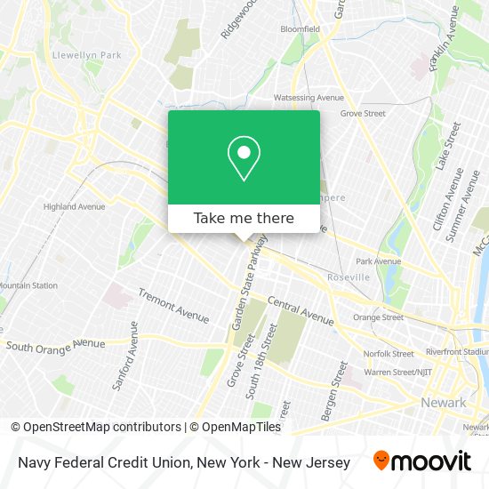 Mapa de Navy Federal Credit Union