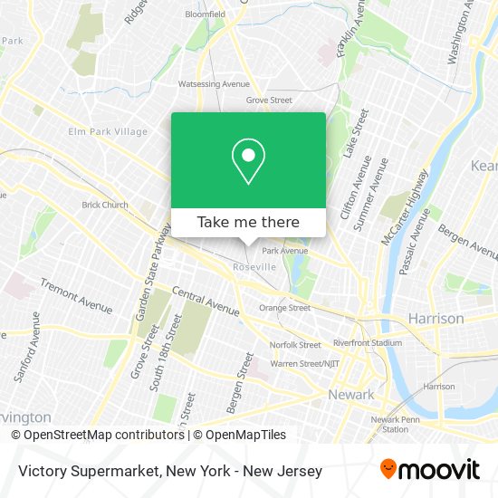 Mapa de Victory Supermarket