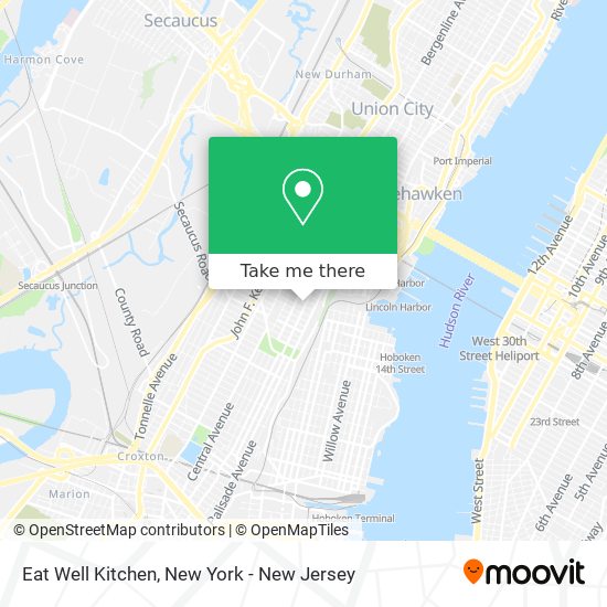 Eat Well Kitchen map