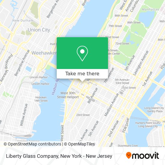 Mapa de Liberty Glass Company