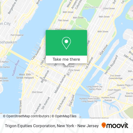 Mapa de Trigon Equities Corporation