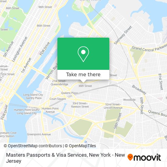 Mapa de Masters Passports & Visa Services