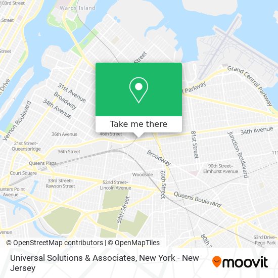 Universal Solutions & Associates map