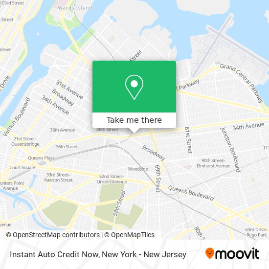 Instant Auto Credit Now map